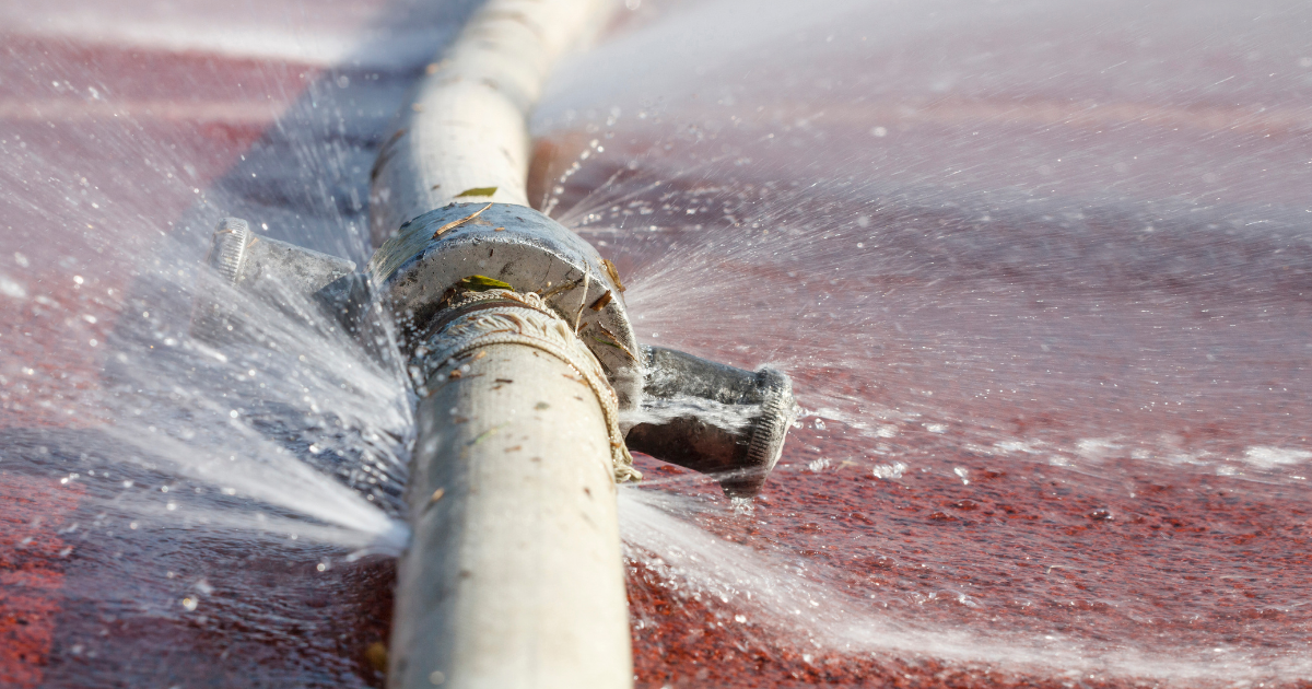 burst pipe repair