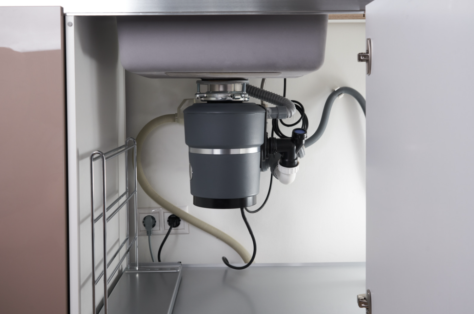 garbage disposal installation